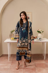 Resham Unstitched Cambric 3 Pcs Printed Suit D752